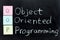OOP, Object Oriented Programming