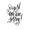 Oops! We are sorry! - hand lettering inscription text