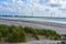 Oosterscheldekering, storm surge barrier  in Netherlands