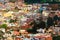 Ooty, India. Aerial view of Nilgiri mountain village in Tamil Nadu