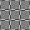 Op art design. Seamless geometric pattern.