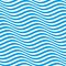 Op art waves. Optical illusion striped seamless pattern.