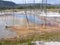 Opalescent Pool at Black Sand Basin in Yellowstone National Park