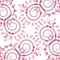 Opaque Pink Spirals Pattern