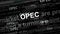 OPEC Oil Petroleum Exporting headline titles media 3d illustration