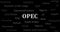 OPEC Oil Petroleum Exporting headline titles media seamless loop