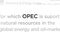 OPEC Oil Petroleum Exporting headline titles media seamless loop