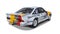 Opel Manta 400 rally car on white background