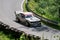 Opel race car on track