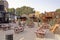 Open Air Bilder Restaurant in Sousse,Tunisia