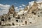 Open air museum in Goreme, Cappadocia, Turkey. Ancient caves