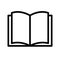 Open book icon