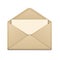 Open brown envelope