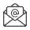 Open Email Halftone Dotted Icon