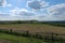 Open farmland on the Sussex South Downs.