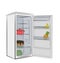 Open fridge. vector illustration .