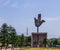 THE OPEN HAND MONUMENT, CHANDIGARH, INDIA