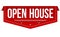 Open house banner design