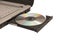 Open laptop CD drive