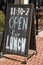 Open For Lunch Restaurant Chalkboard Sign