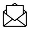 Open mail icon