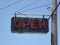 `Open`: an old school neon sign