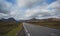 Open road in Glencoe, Scotland. Scottish Highlands.