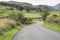 Open Road outside Keswick; Lake District; England