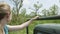 Open roof jeep safari in rainforest, Chitwan national park, Nepal.