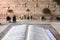 Open Torah in front of Western Wall, Jerusalem