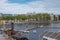 Open water public swimming dock, Amsterdam, Netherlands