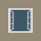 Open window frame icon