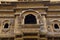 Open window, Nathmal Ji ki Haveli, at Jaisalmer, Rajasthan, India