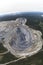 Opencast Mining Quarry Aerial View