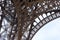 Openwork architecture of Eiffel Tower