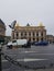 The opera Garnier in the rain, Paris, France