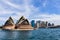 Opera House from the Manly Ferry in Sydney, Australia