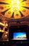 Opera House -Teatro Municipal-interior seats lighting in Plaza Prat in the city of Iquique