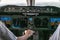 Operating a commercial aircraft