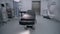 Operating room with advanced equipment in clinic or medical facility