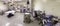 Operating room with medical laboratory equipment