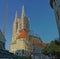 Operation to separate the north tower of the Zagreb Cathedral