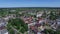 Opole Lubelskie, summer, aerial view