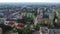 Opole Lubelskie, summer, aerial view