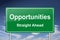 Opportunities sign