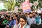 Opposition party protest to mark International Human Rights Day in Dhaka.