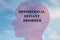 Oppositional Defiant Disorder - mental concept