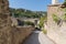 OppÃ¨de le vieux street in Provence Luberon French village stone alley Vaucluse France