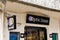 Optic 2000 logo text and brand windows facade sign store french Optician glasses
