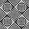 OPTIC ART SEAMLESS VECTOR PATTERN. ILLUSION MONOCHROME TEXTURE. STIPED LINES GEOMETRIC BACKGROUND